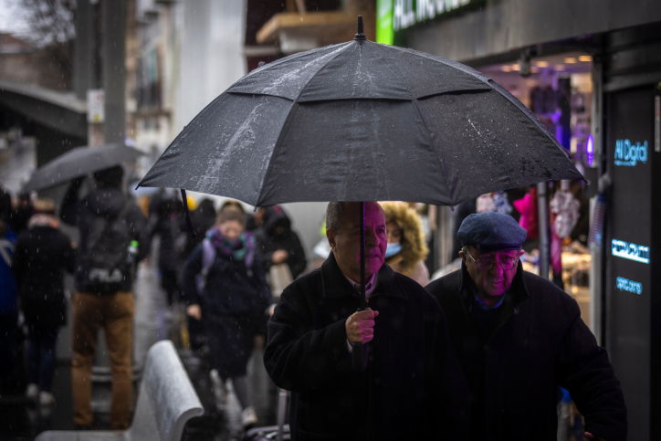 התחזית: סוף שבוע חורפי וקר מהרגיל לעונה