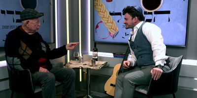 אורי מילשטיין לצד זלמן שטוב