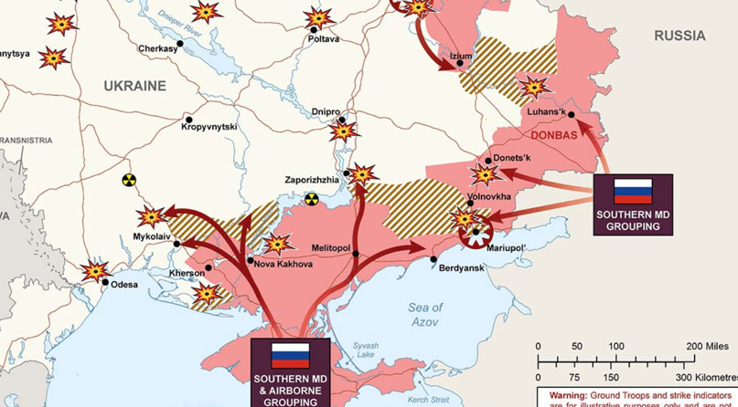 רוסיה תקועה או במסע כיבוש?; העדכון היומי