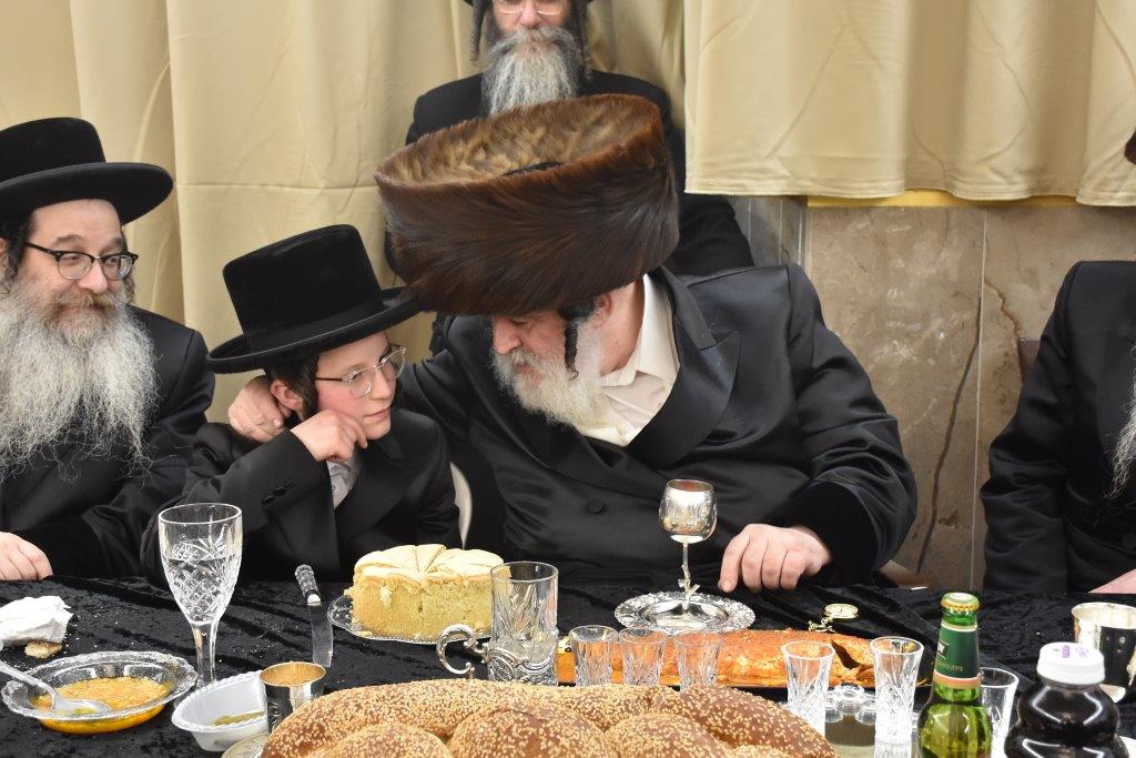 בר מצווה לנין האדמו"רים מויז'ניץ ונדבורנה