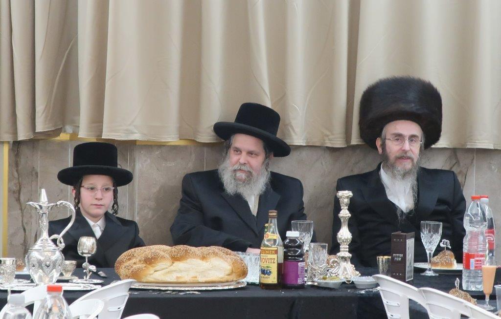 בר מצווה לנין האדמו"רים מויז'ניץ ונדבורנה