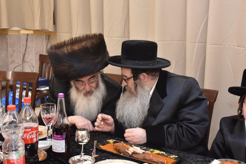 בר מצווה לנין האדמו"רים מויז'ניץ ונדבורנה