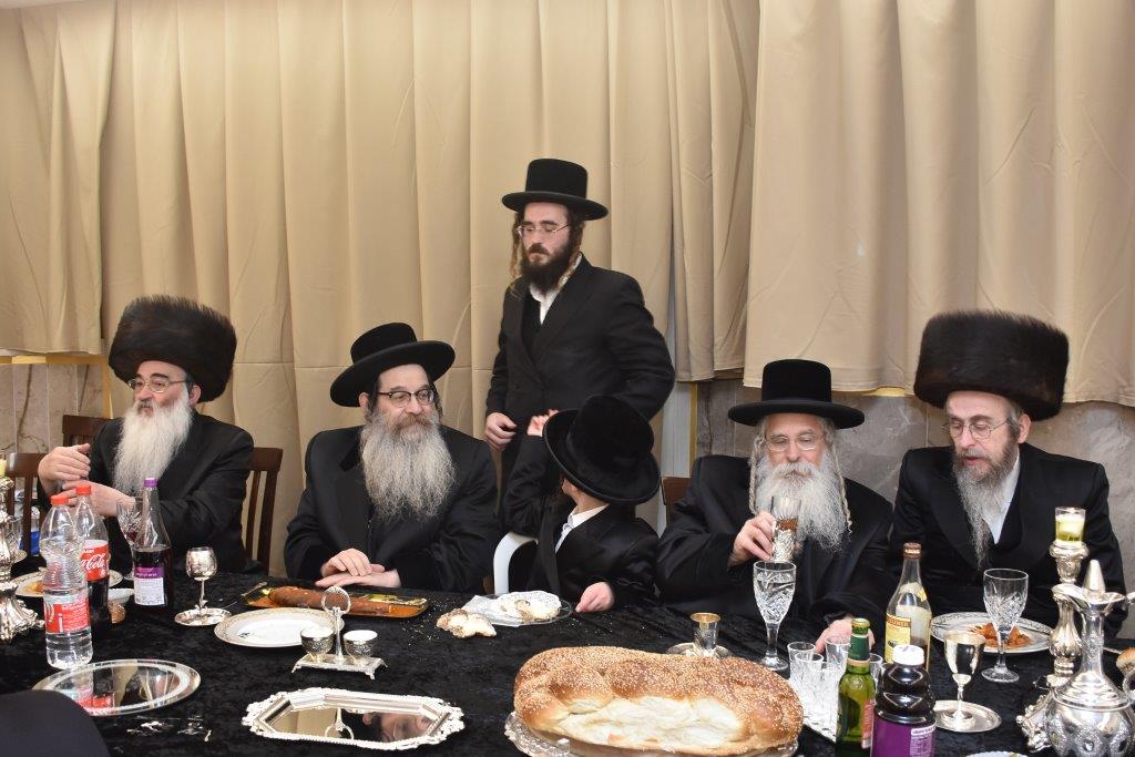 בר מצווה לנין האדמו"רים מויז'ניץ ונדבורנה