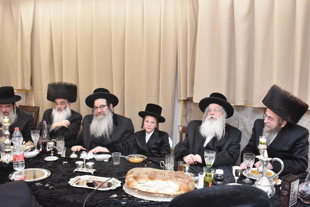 בר מצווה לנין האדמו"רים מויז'ניץ ונדבורנה