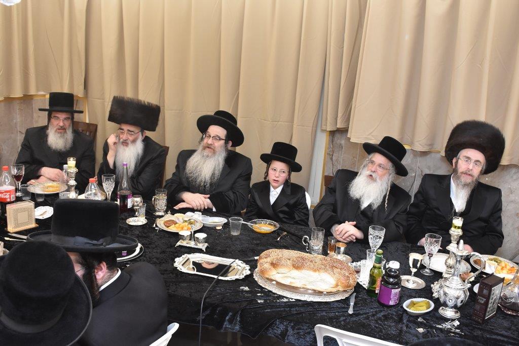 בר מצווה לנין האדמו"רים מויז'ניץ ונדבורנה