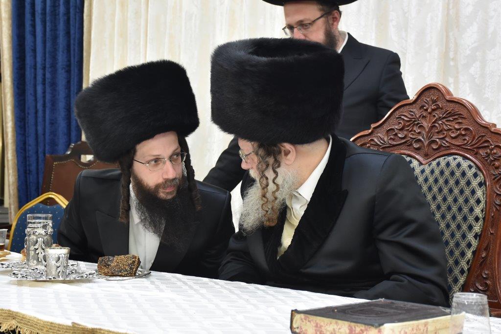 שמחת הבר מצווה לנכד האדמו"ר ממודז'יץ