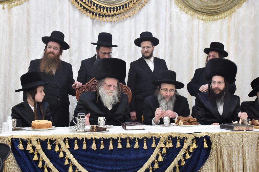 שמחת הבר מצווה לנכד האדמו"ר ממודז'יץ