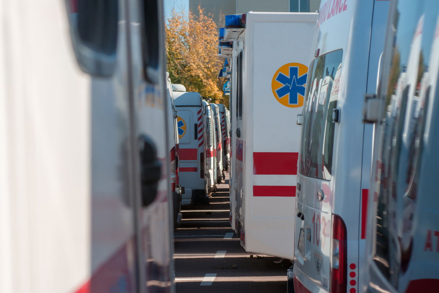 מתנגדים לחניון אמבולנסים. ארכיון