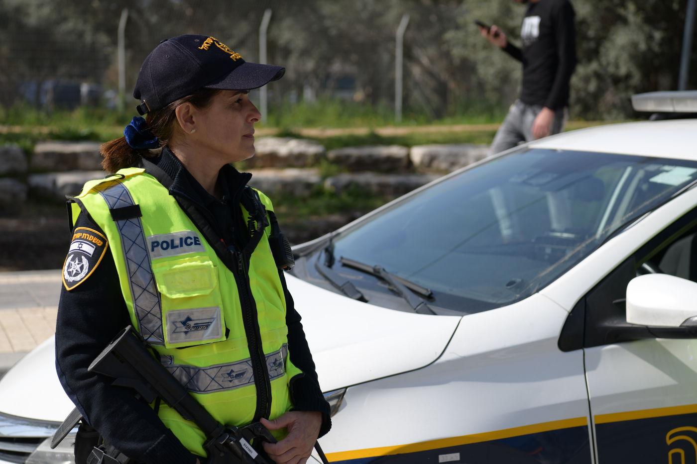 כך פעלה היום המשטרה בעיר חדרה • תיעוד