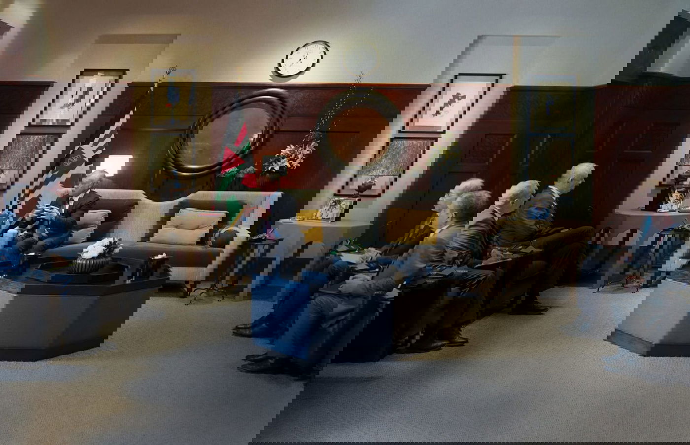 גנץ ומלך ירדן, היום