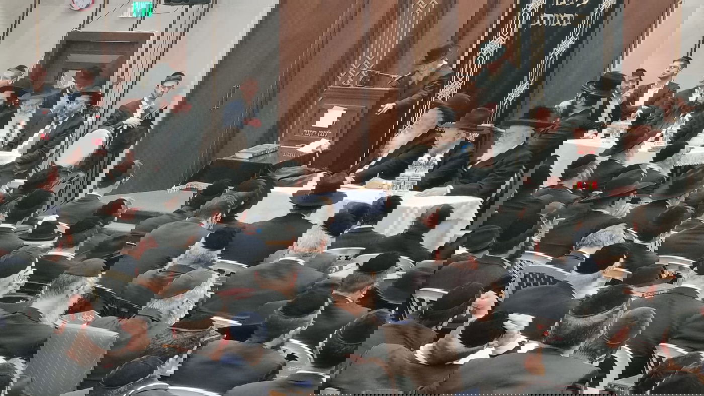 ר' דן זעק 'שמע ישראל' - וספד:  "מרן איחד אותנו, אין הגנה"