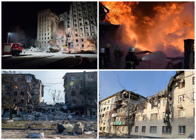 המתקפות בדרום אוקראינה