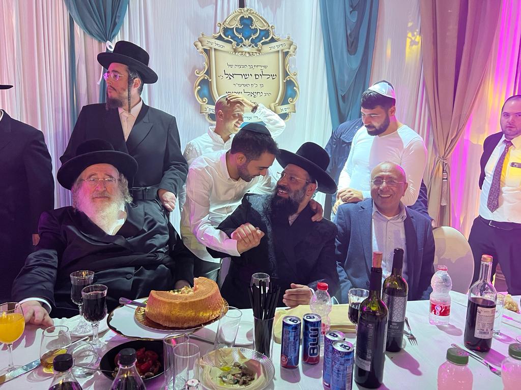 רבים השתתפו בבר המצווה לבן האדמו"ר בנתיבות