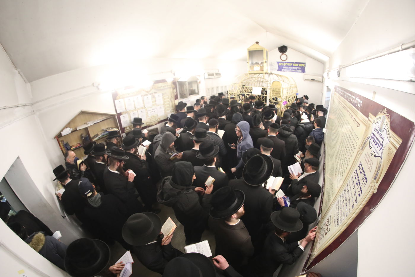 המונים בהילולת רבי אלימלך מליז'ענסק זיע"א