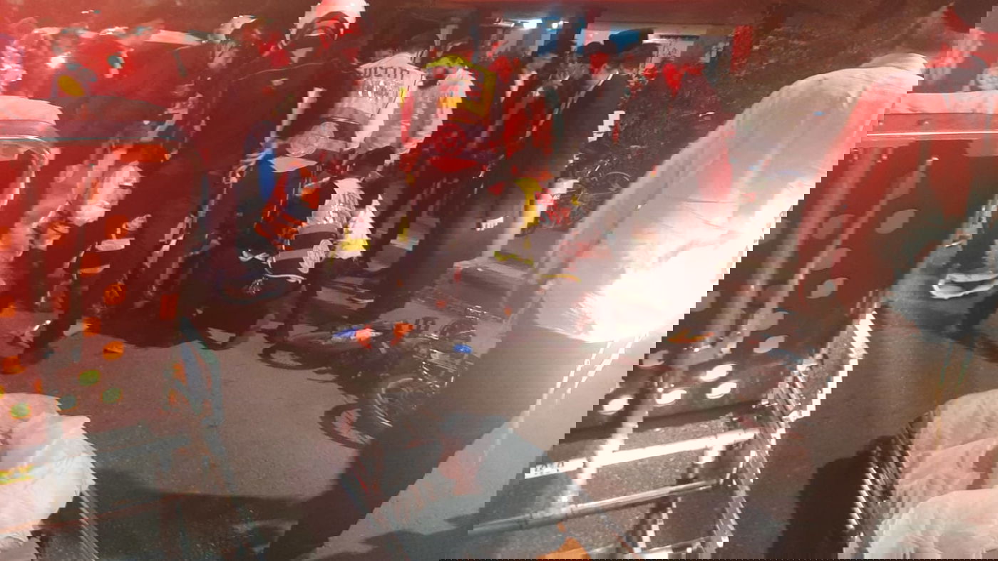 זירת התאונה