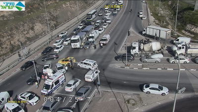 זירת התאונה