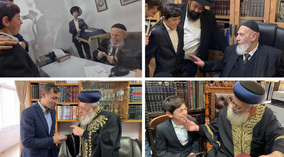 אריה מכלוף דרעי הזמין את גדולי ישראל לבר מצווה