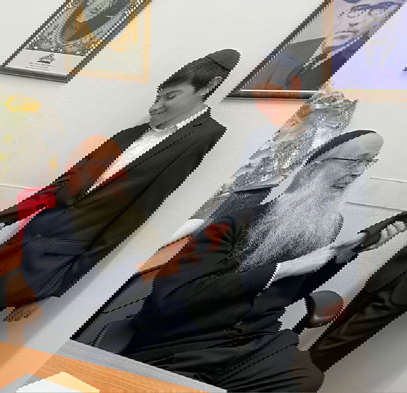 אריה מכלוף דרעי הזמין את גדולי ישראל לבר מצווה