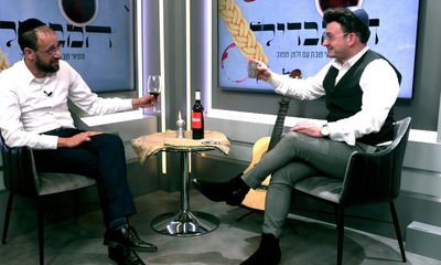 אהרון ספראי עם זלמן שטוב