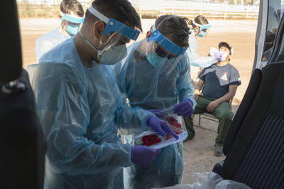 מתחם חיסונים בגרמניה. תמונת ארכיון