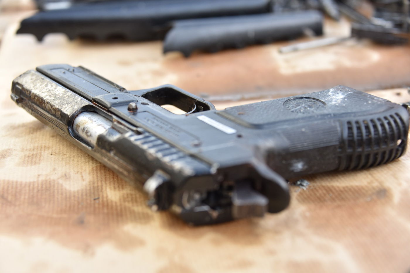 המשטרה איתרה כמות אדירה של כלי נשק