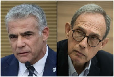 יאיר לפיד ונחמן שי