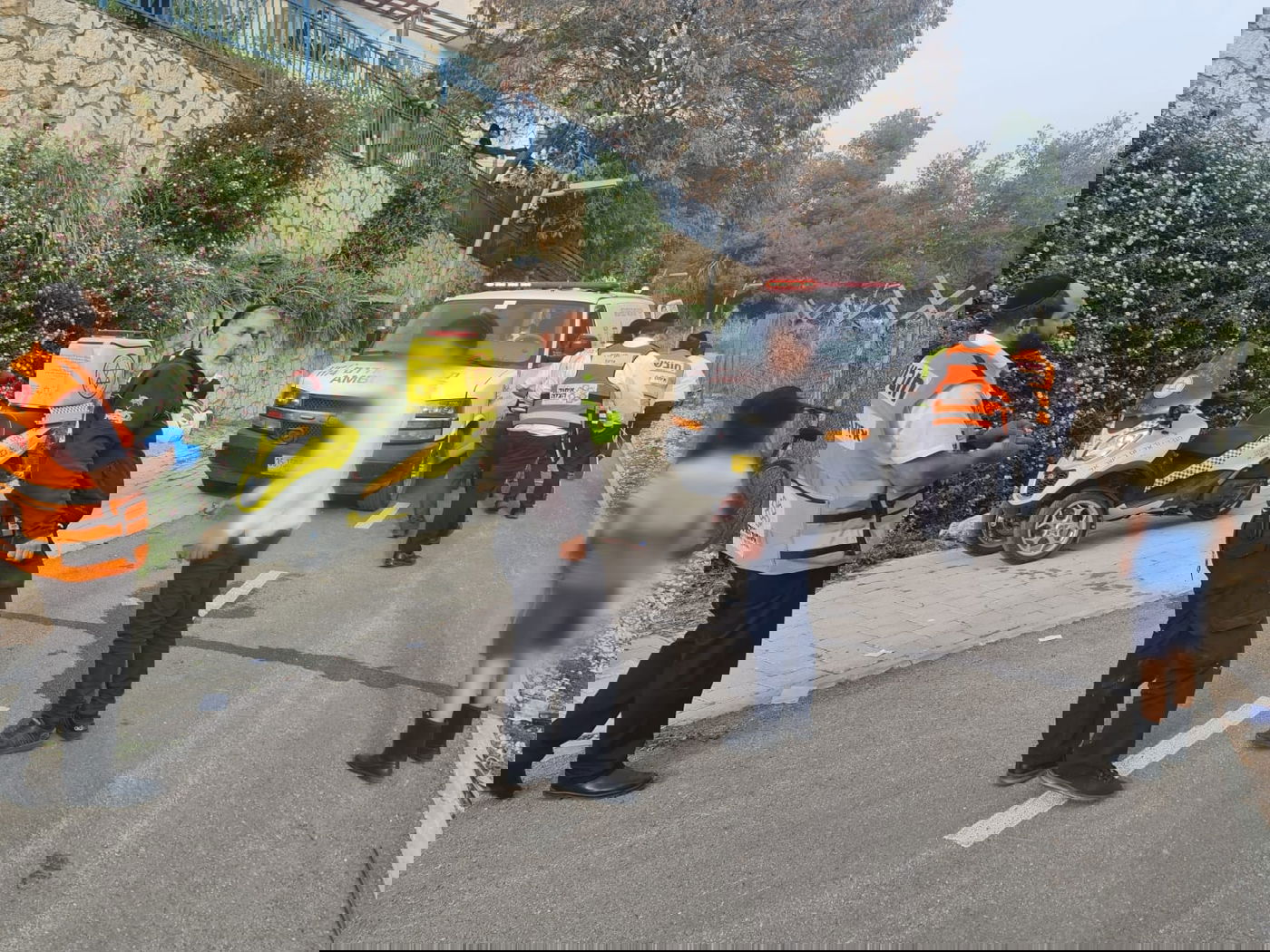 זירת התאונה