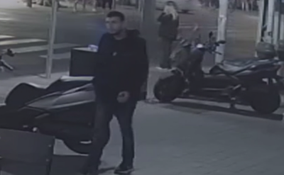 המחבל, דקות לפני תחילת הירי