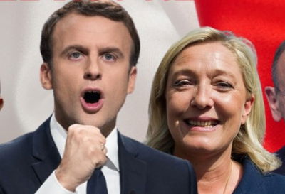 מקרון ולה פן