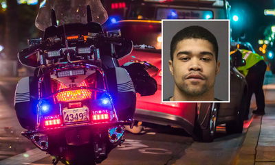 דיון מארש על רקע משטרה