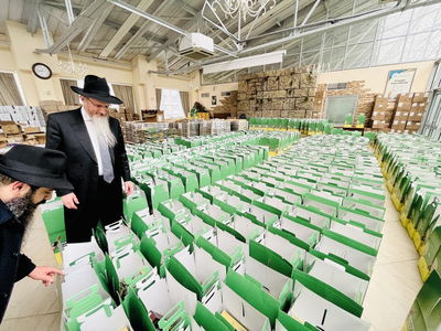 תיעוד: ה'קמחא דפסחא' של מוסקבה