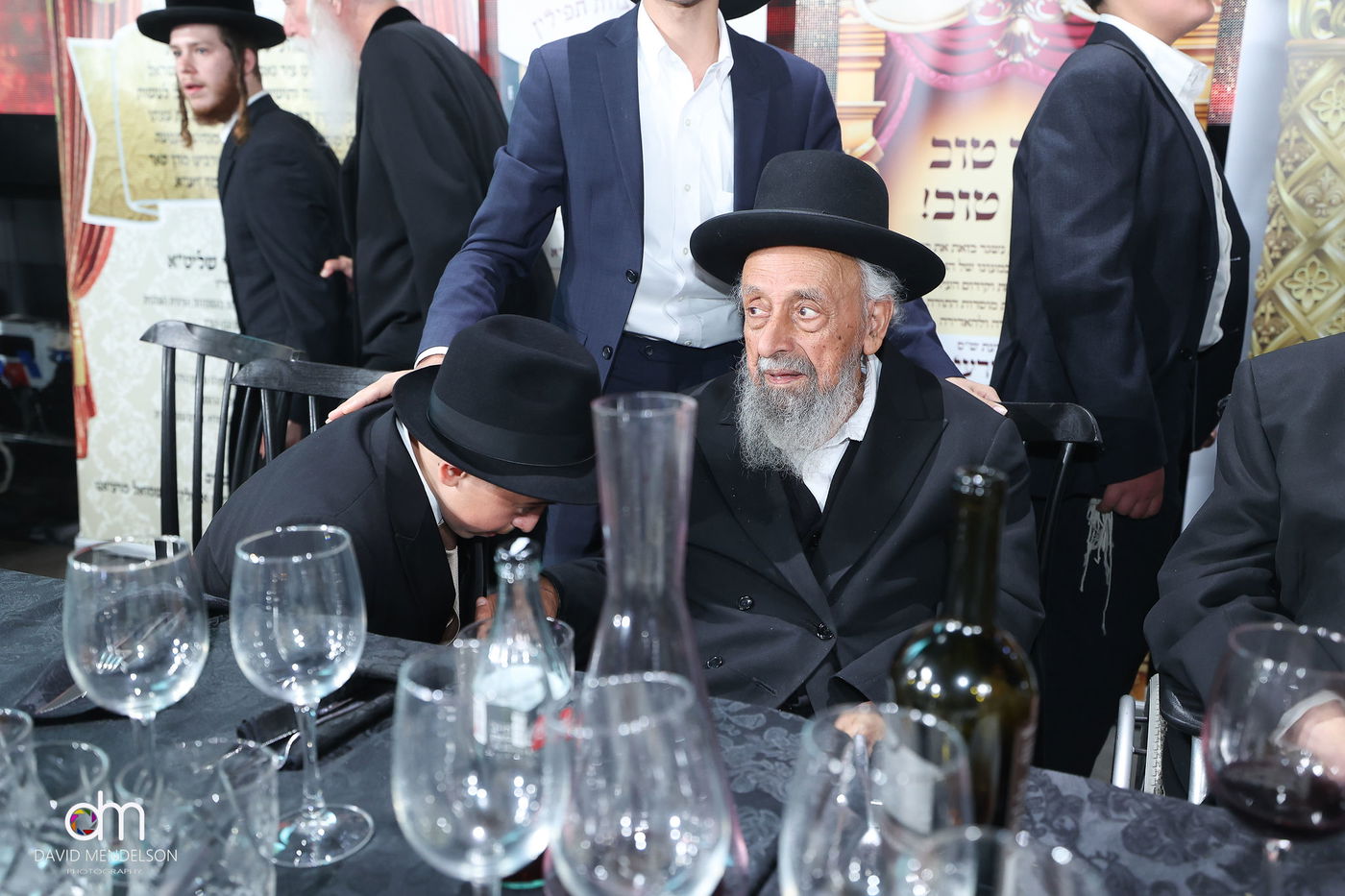 גדולי ישראל ואישי ציבור בבר מצווה של אריה מכלוף דרעי