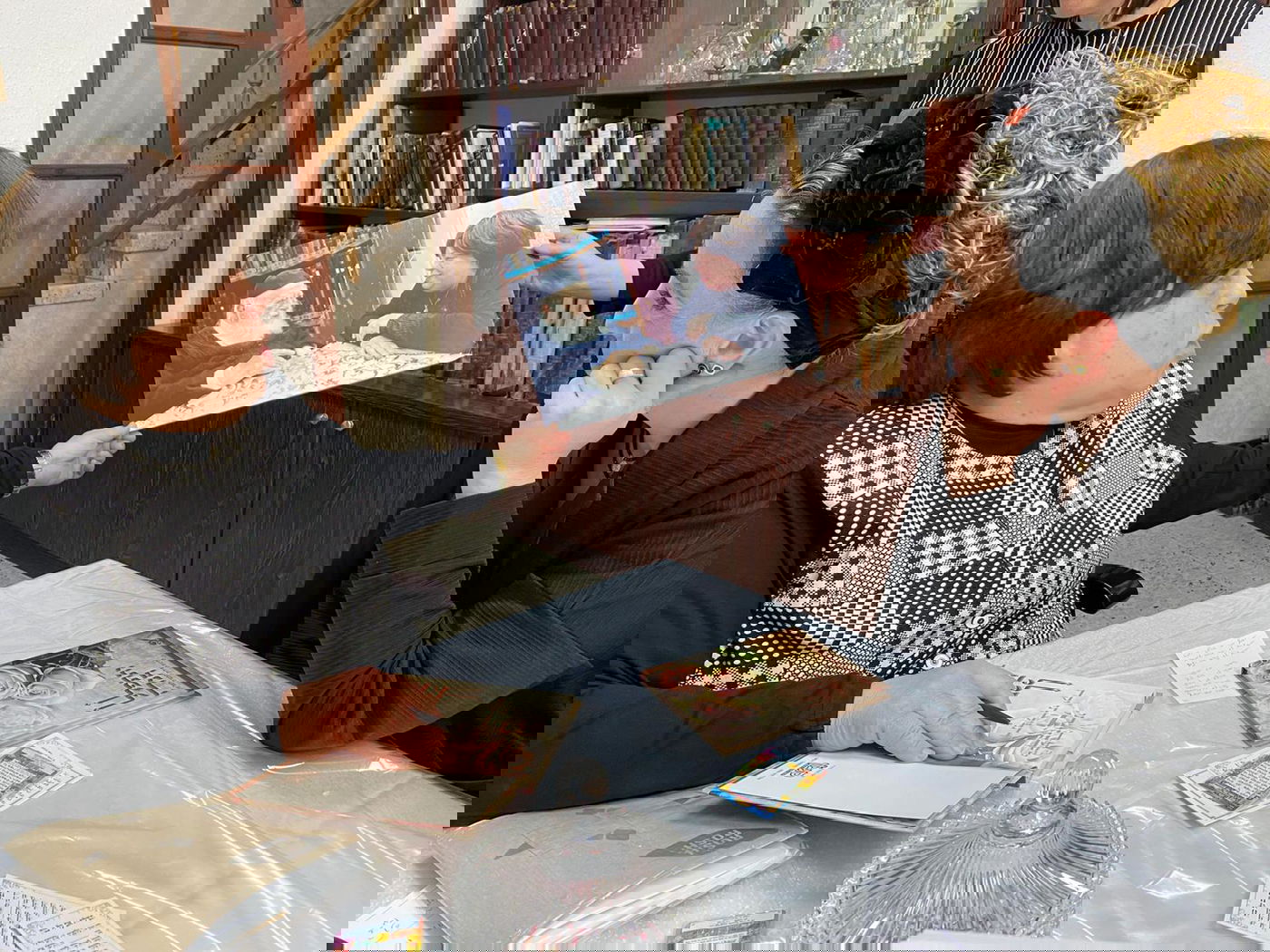 סילמן עם הרבנית קולדצקי