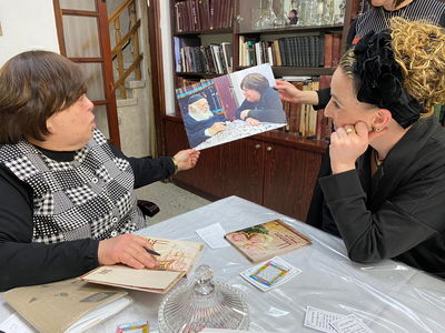 סילמן עם הרבנית קולדצקי