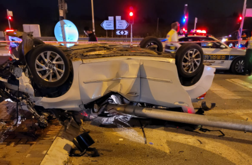 זירת התאונה, הלילה