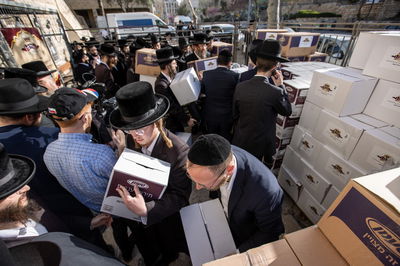 חלוקת הענק לאברכי רשת הכוללים 'מגדל עוז'