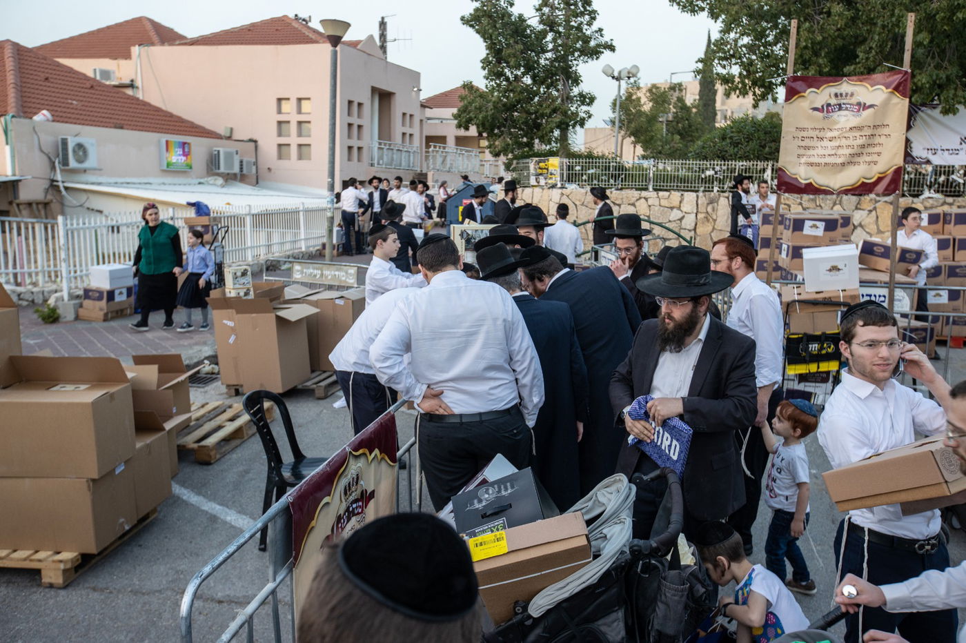 חלוקת הענק לאברכי רשת הכוללים 'מגדל עוז'