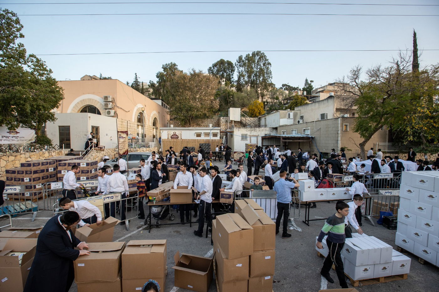 חלוקת הענק לאברכי רשת הכוללים 'מגדל עוז'