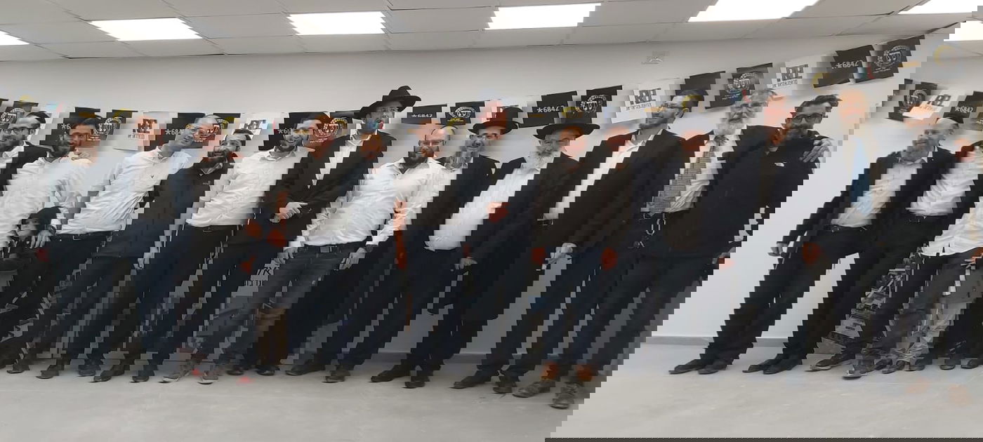 מעמד חגיגי ל'סיום סדר מועד' נערך לכלל תושבי היישוב החרדי