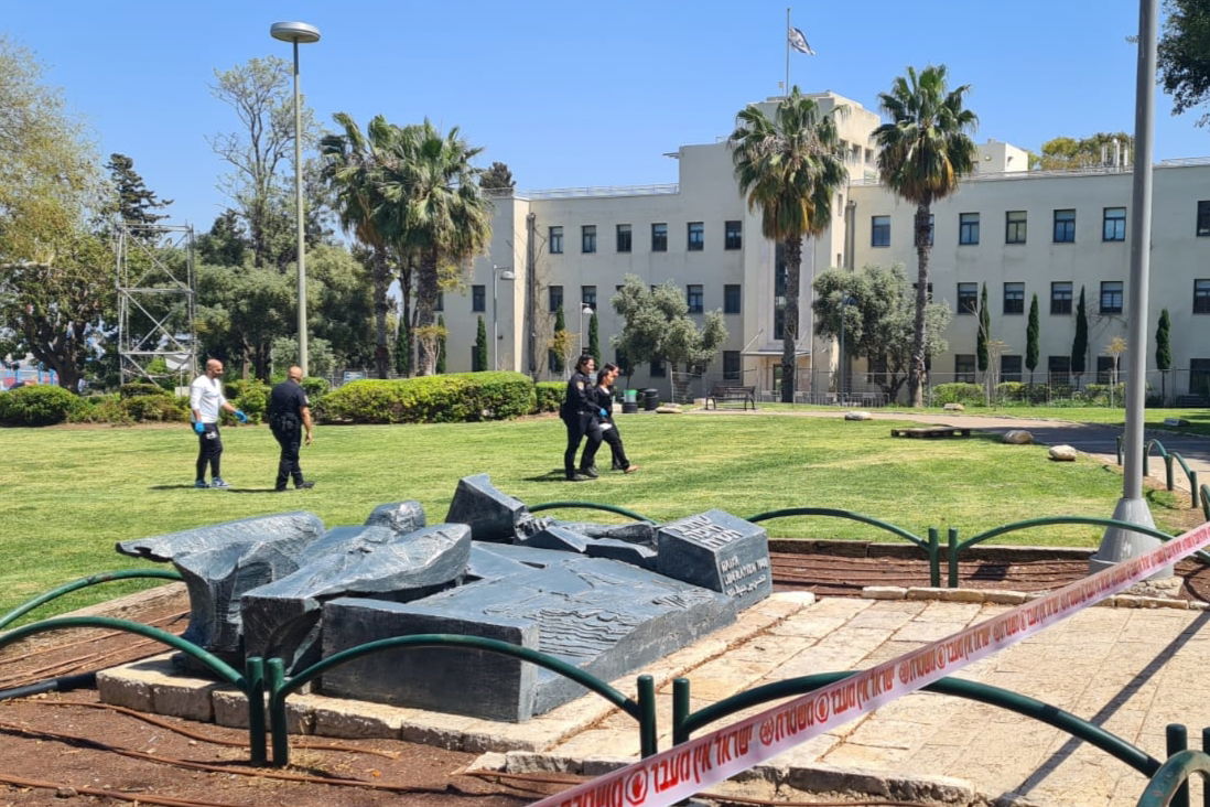 זירת הפיגוע