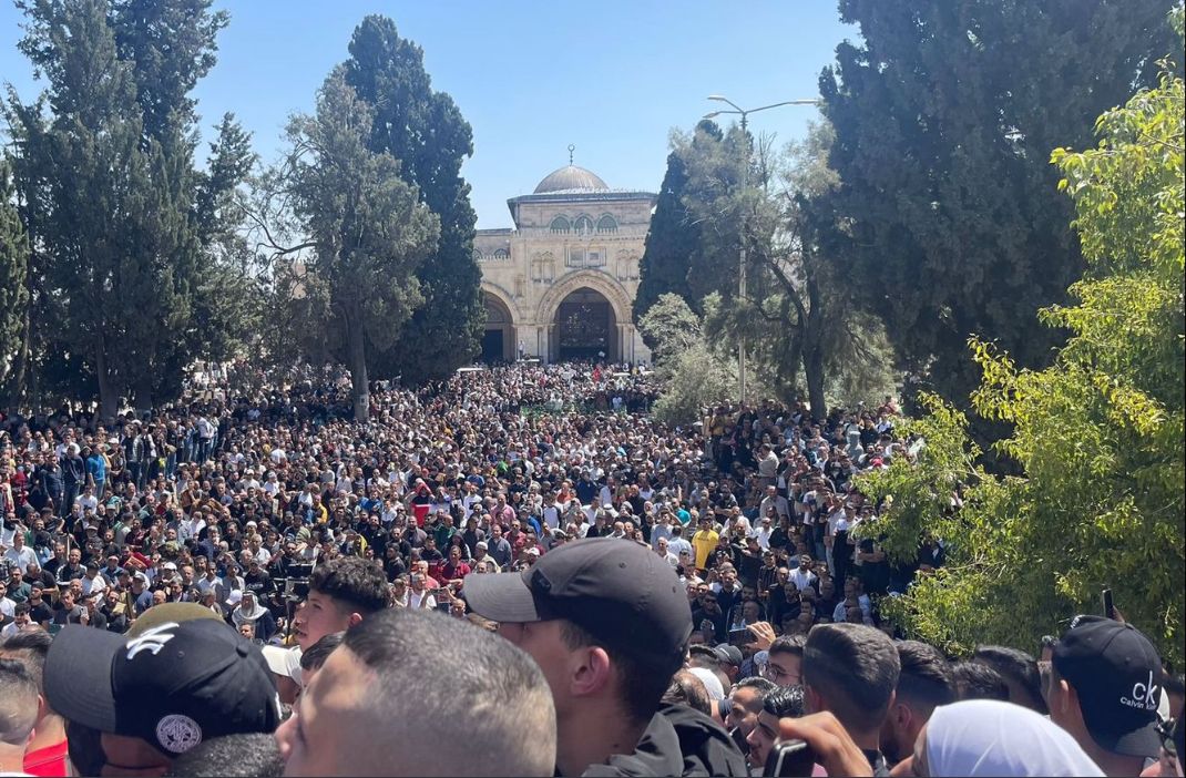 ההמונים בהר הבית, היום