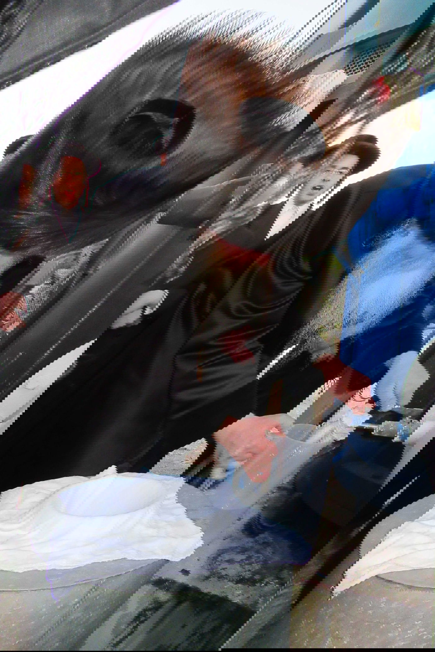 האדמו"ר מקרעטשניף קרית גת בשאיבת מים שלנו