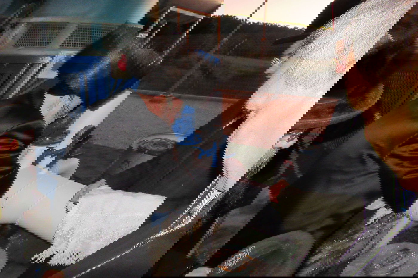 האדמו"ר מקרעטשניף קרית גת בשאיבת מים שלנו