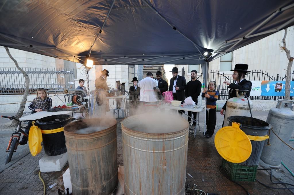 הכנות לפסח בביתר