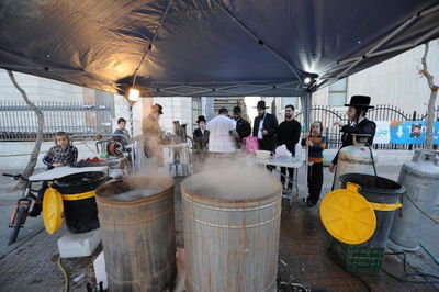 הכנות לפסח בביתר