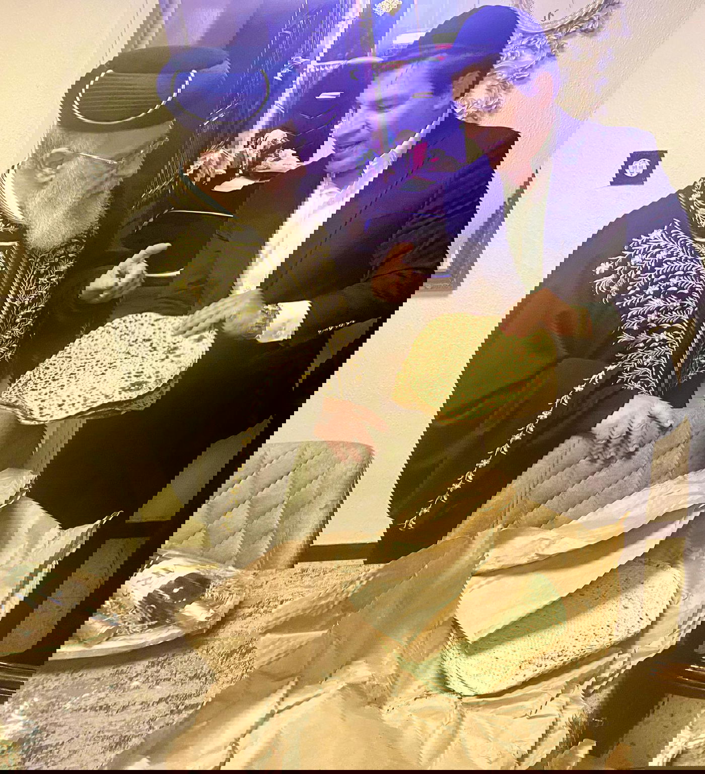 המצות שהעניק רב הסלבס לראשון לציון