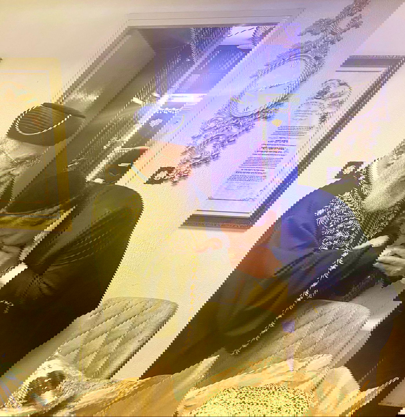 המצות שהעניק רב הסלבס לראשון לציון