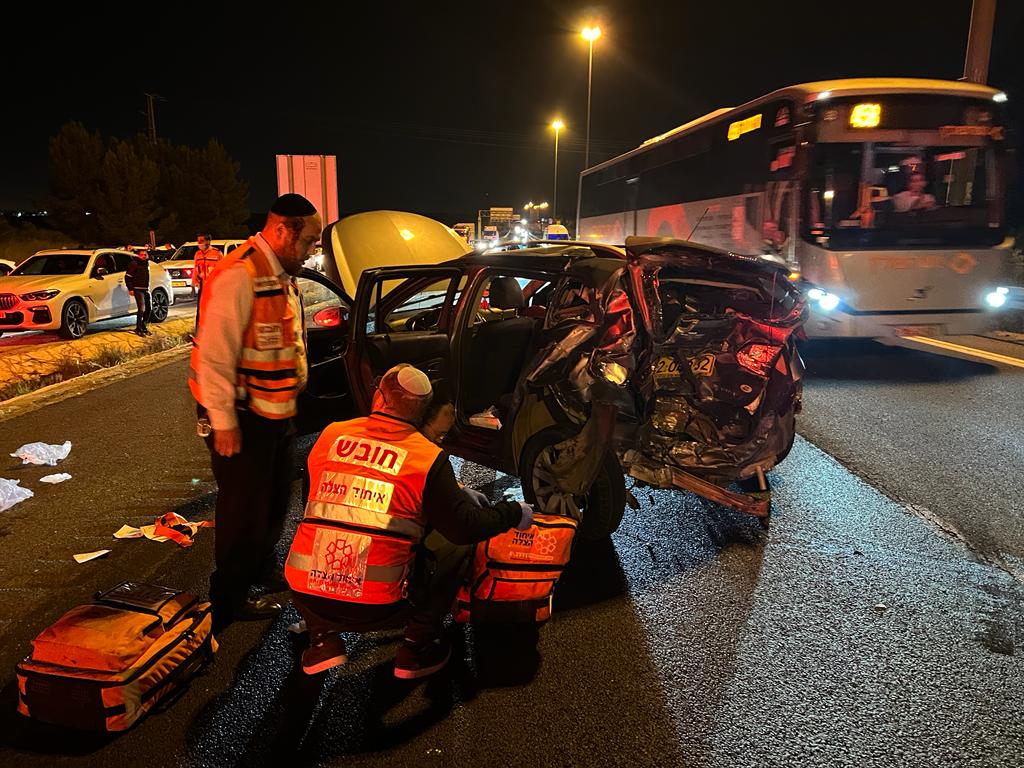 תאונת הדרכים, הערב