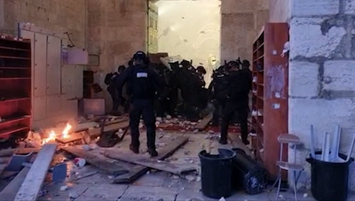 המשטרה עצרה מאות פורעים ערבים במהומות בהר הבית