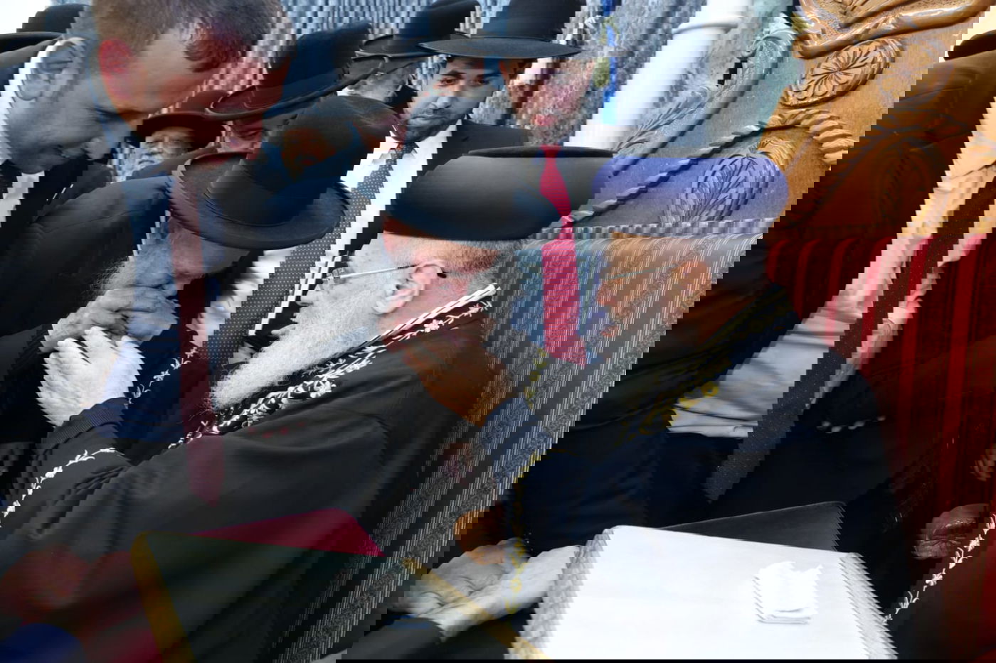 'הקבלת פני רבו' לראשון לציון הגר"י יוסף